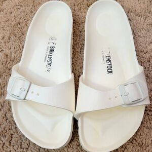Birkenstock Madrid Essential White size 8